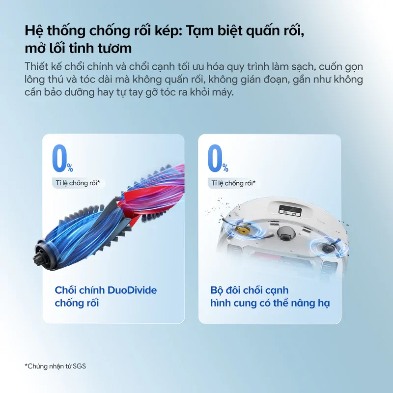 Robot Hút Bụi Roborock Curv 2 Flow Màu Trắng 14