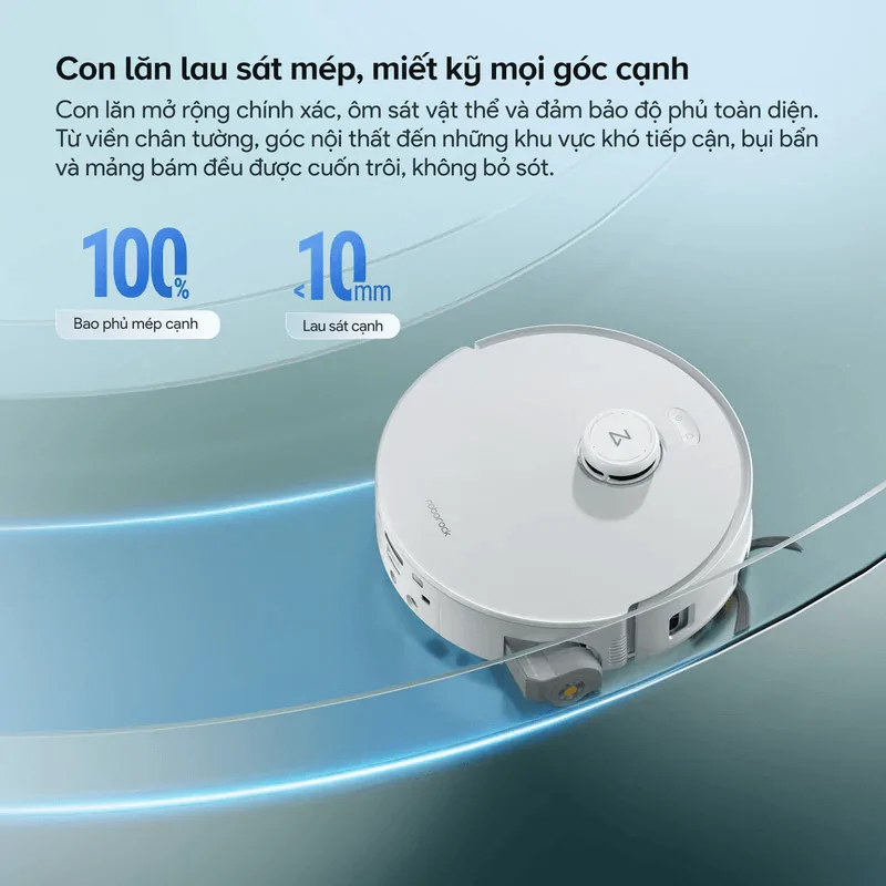 Robot Hút Bụi Roborock Curv 2 Flow Màu Trắng 20