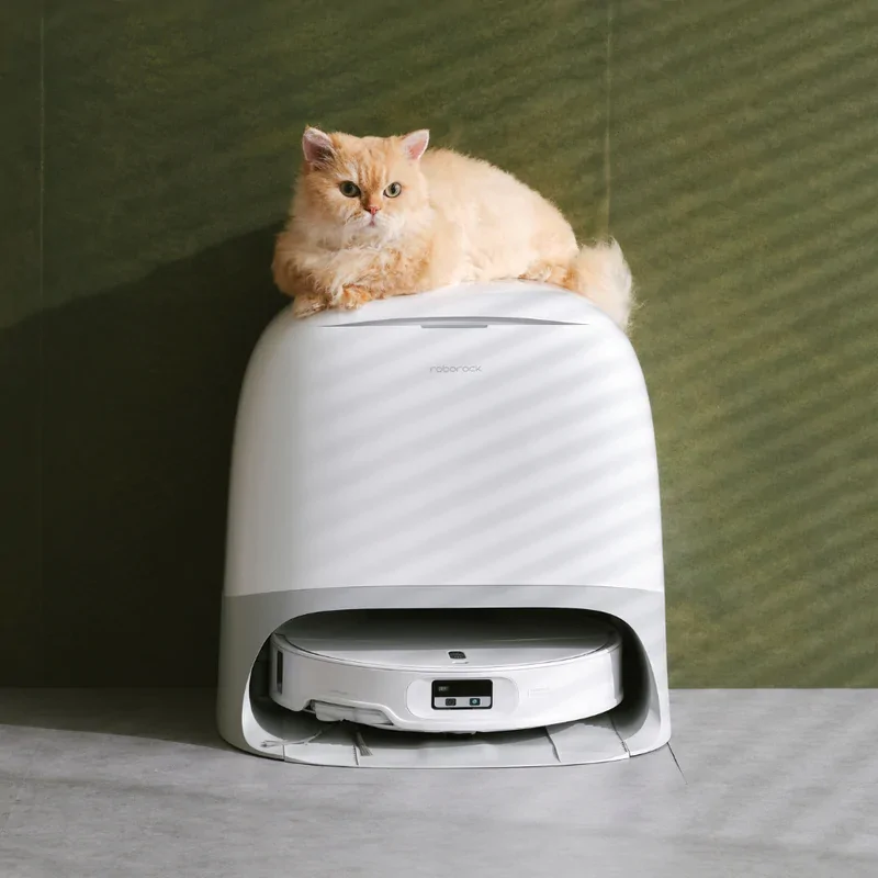 Robot Hút Bụi Roborock Curv 2 Pro Màu Trắng 1