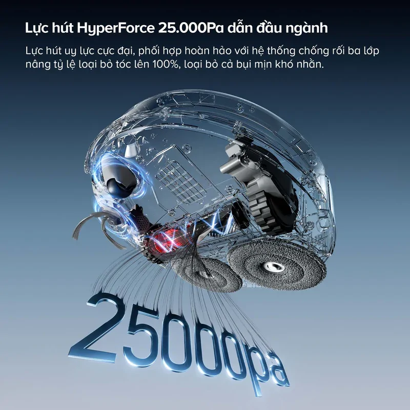 Robot Hút Bụi Roborock Curv 2 Pro Màu Trắng 2