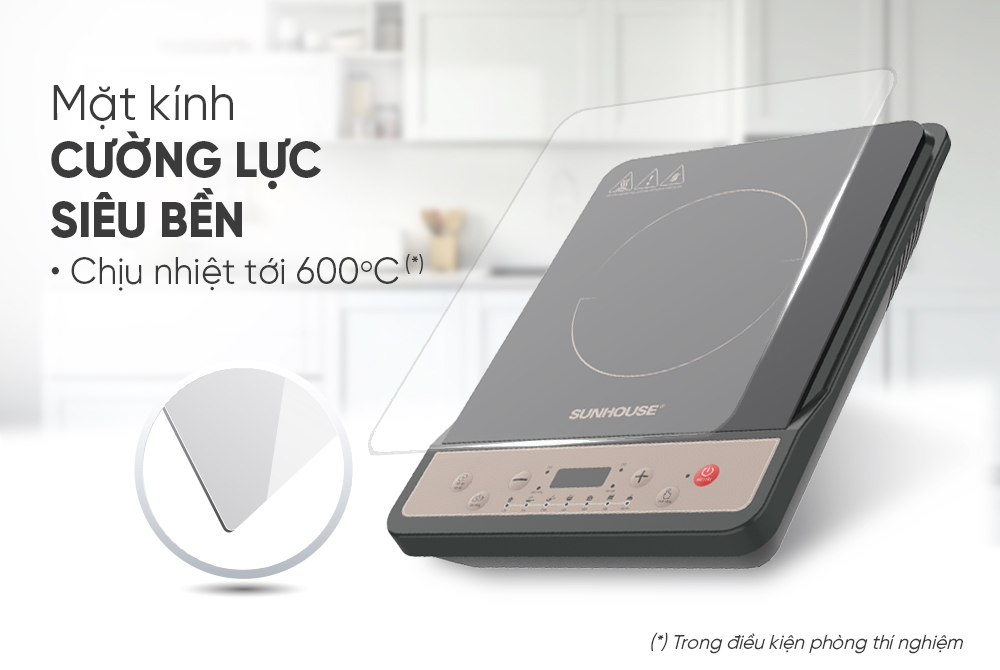 Bếp Từ Đơn Sunhouse SHD6156MT 1800W 5