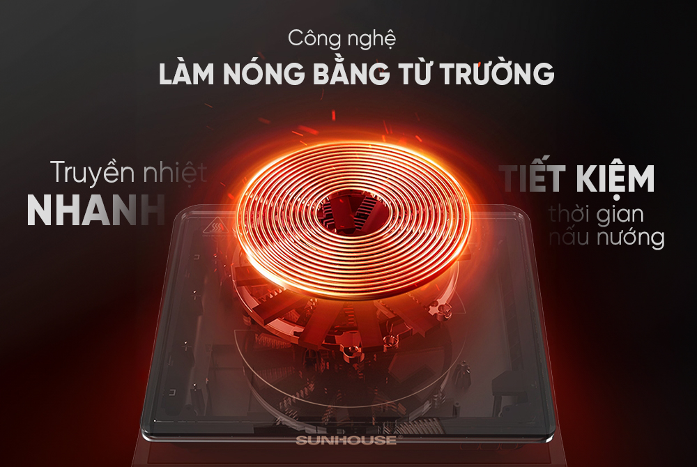 Bếp Từ Đơn Sunhouse SHD6156MT 1800W 7
