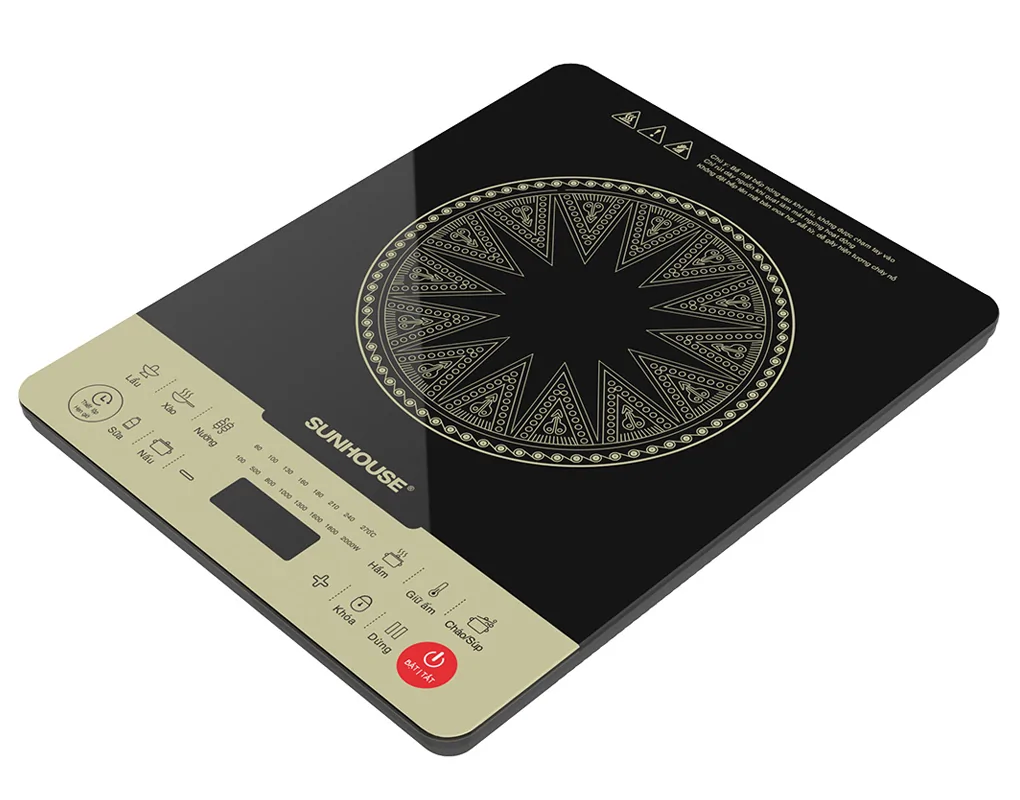 Bếp Từ Đơn Sunhouse SHD6869 2000W (Tặng Kèm Nồi) 1