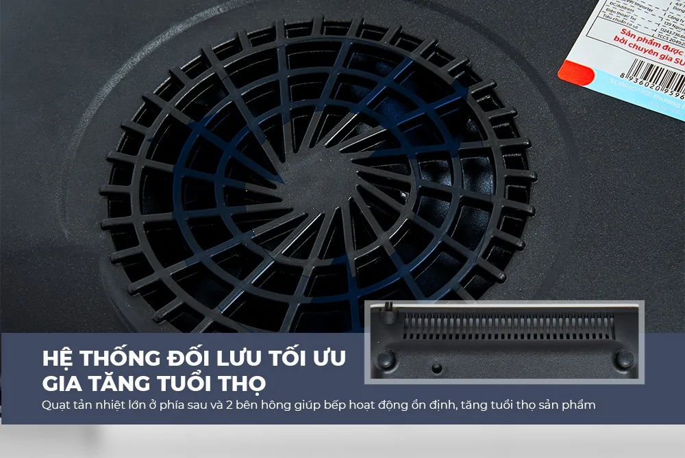 Bếp Từ Đơn Sunhouse SHD6869 2000W (Tặng Kèm Nồi) 7