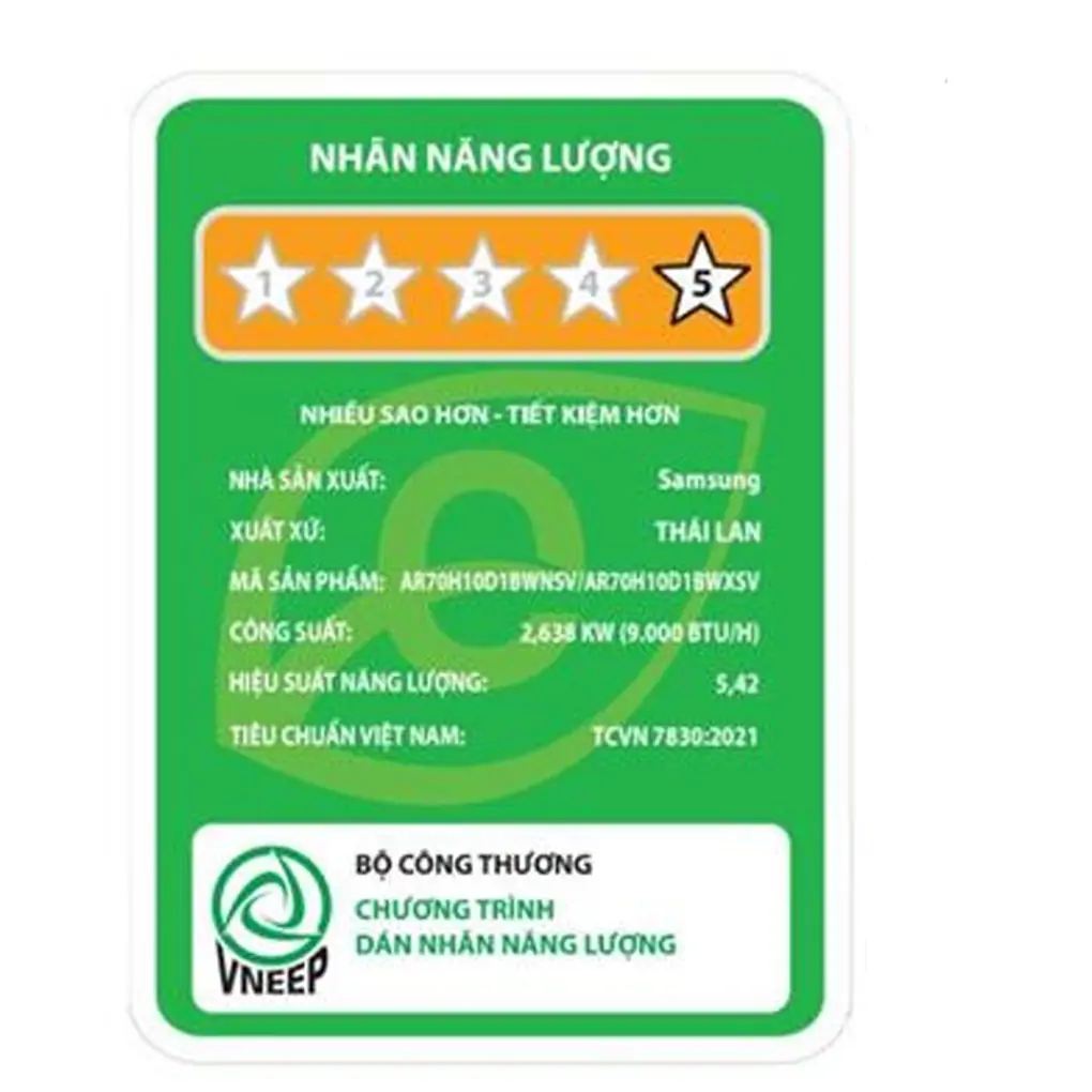 Máy Lạnh Samsung Wind-Free Inverter 1 Hp AR70H10D1BWNSV 8