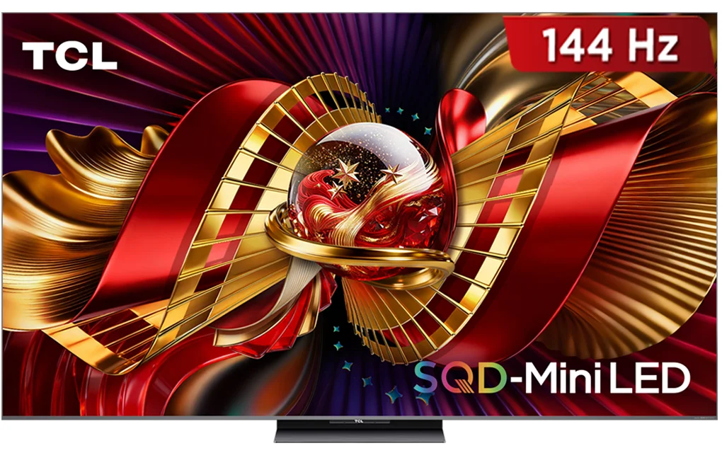 Google Tivi TCL SQD-Mini LED AI 4K 85 Inch 85C8L