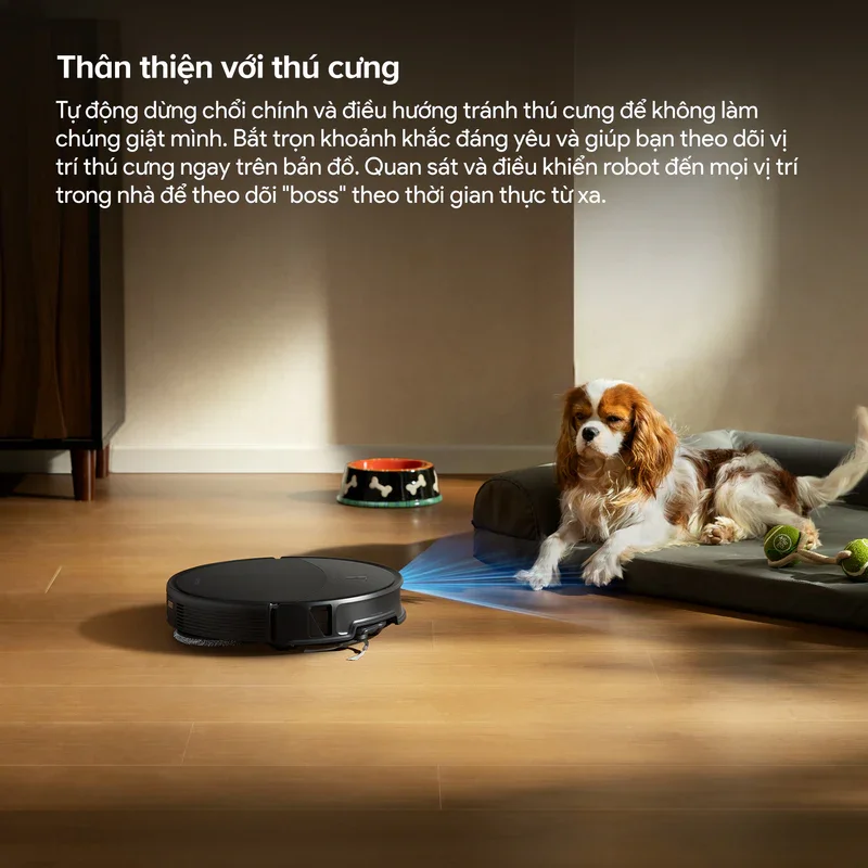 Robot Hút Bụi Roborock Saros 20 Màu Đen 17