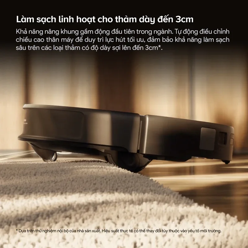 Robot Hút Bụi Roborock Saros 20 Màu Đen 3