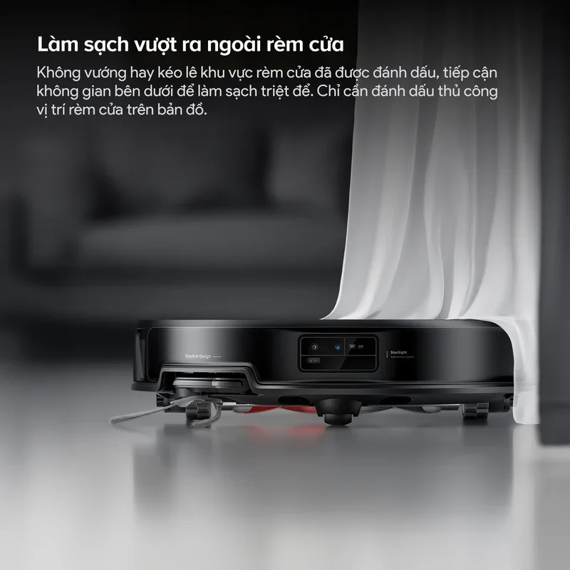 Robot Hút Bụi Roborock Saros 20 Màu Đen 6