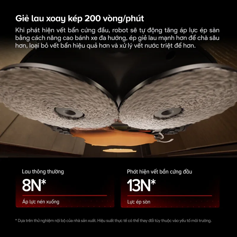 Robot Hút Bụi Roborock Saros 20 Màu Đen 8