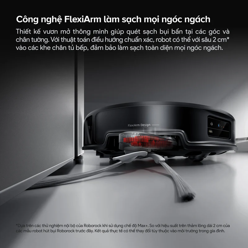 Robot Hút Bụi Roborock Saros 20 Sonic Complete Màu Trắng 20