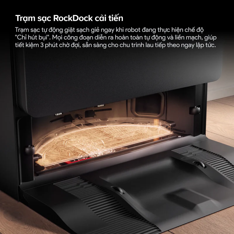 Robot Hút Bụi Roborock Saros 20 Sonic Complete Màu Trắng 28