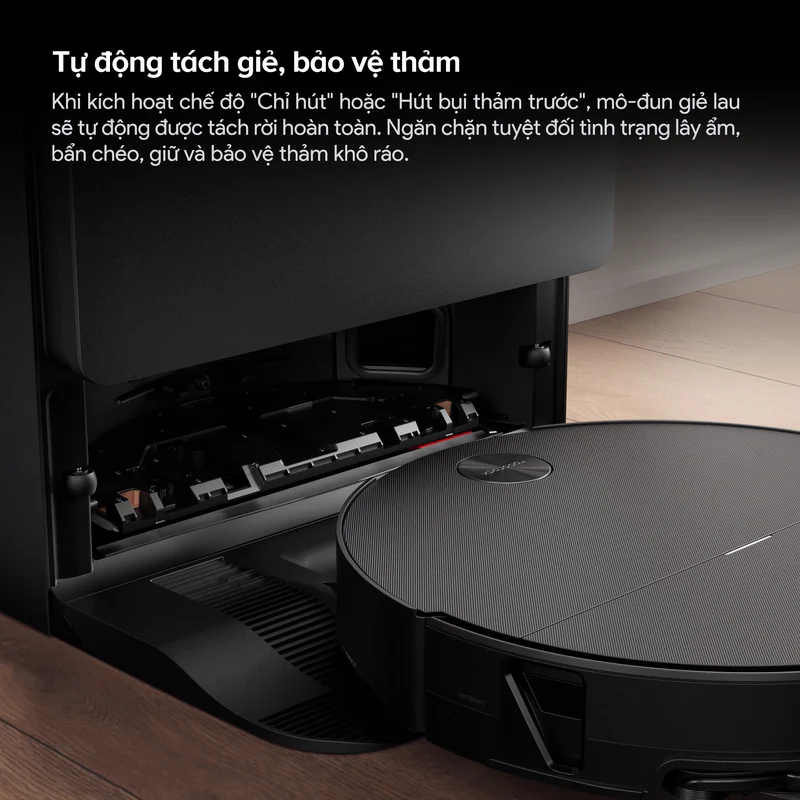 Robot Hút Bụi Roborock Saros 20 Sonic Complete Màu Trắng 29