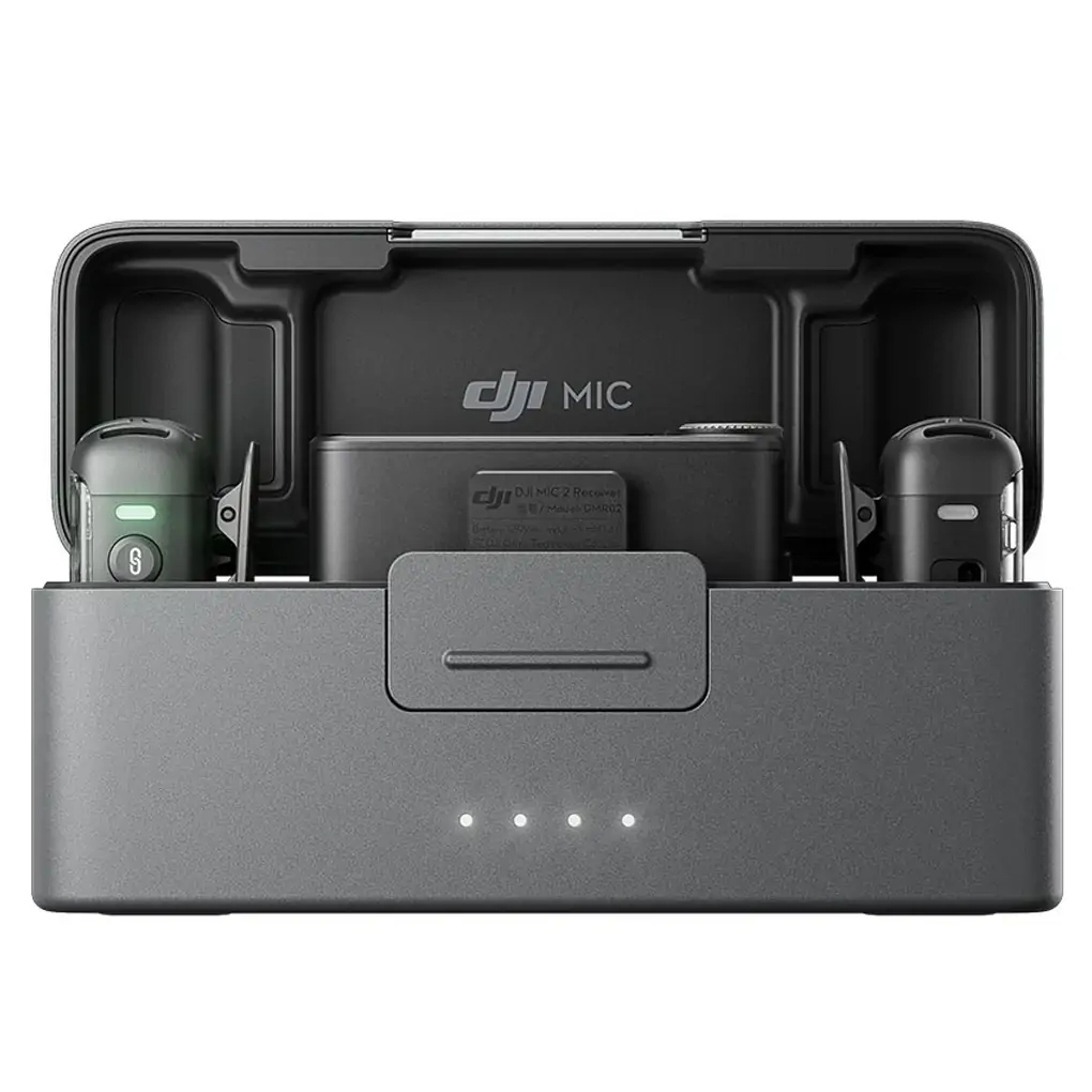 Thiết Bị Thu Âm Không Dây DJI Mic 2 (2TX + 1RX + 1 Hộp sạc Mic) _DMT02&DMR02&DMC02