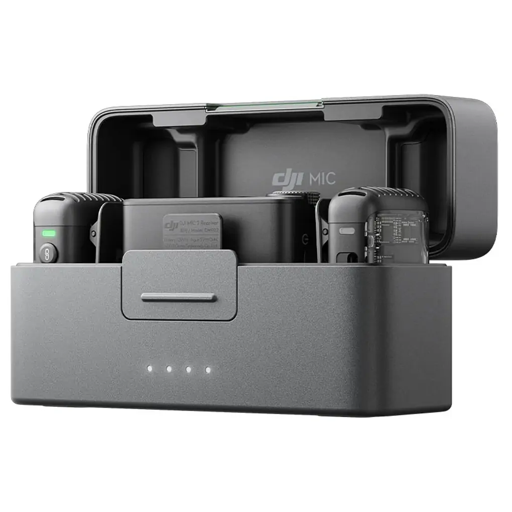 Thiết Bị Thu Âm Không Dây DJI Mic 2 (2TX + 1RX + 1 Hộp sạc Mic) _DMT02&DMR02&DMC02 0