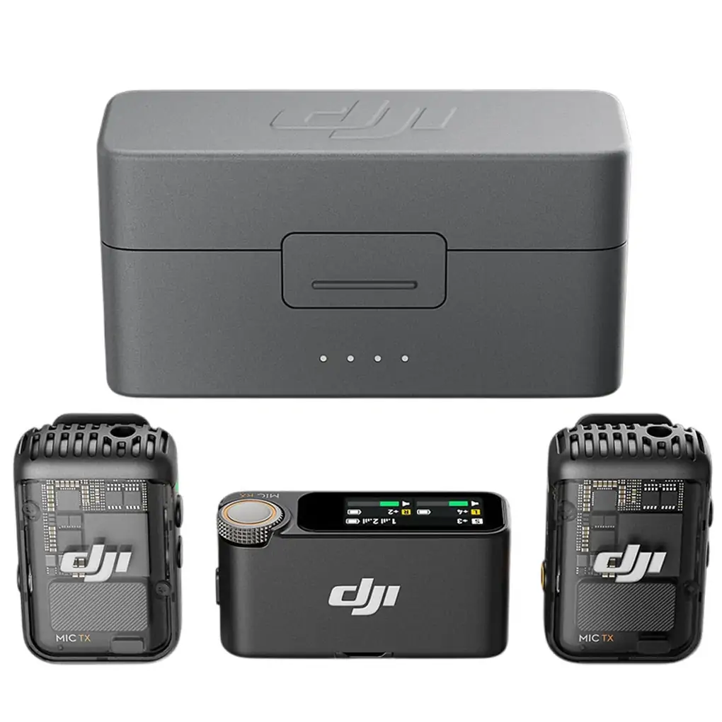 Thiết Bị Thu Âm Không Dây DJI Mic 2 (2TX + 1RX + 1 Hộp sạc Mic) _DMT02&DMR02&DMC02 3