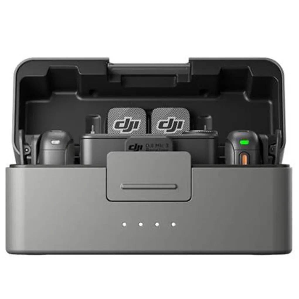 Thiết Bị Thu &Acirc;m Kh&ocirc;ng D&acirc;y Mic 3 (2 TX + 1 RX + 1 Hộp sạc Mic)