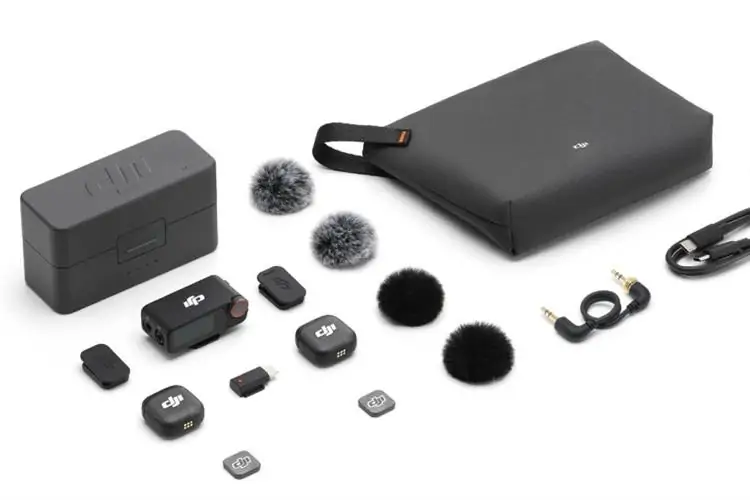 Thiết Bị Thu Âm Không Dây DJI Mic 3 (2 TX + 1 RX + 1 Hộp sạc Mic) 4