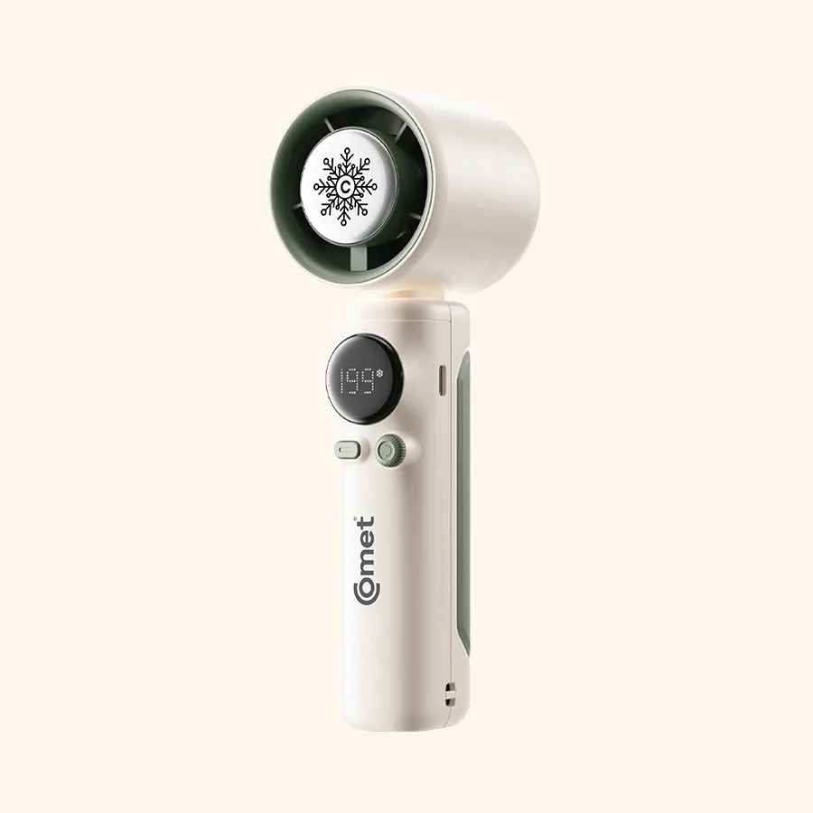 Quạt Sạc Cầm Tay Comet CRF1202 10W 1