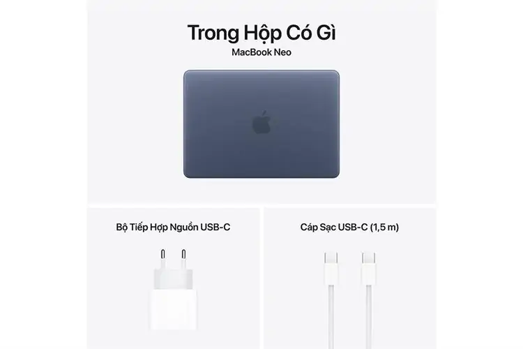 Laptop MacBook Neo 13 inch A18 Pro (8GB+256GB) Xanh Dương 7