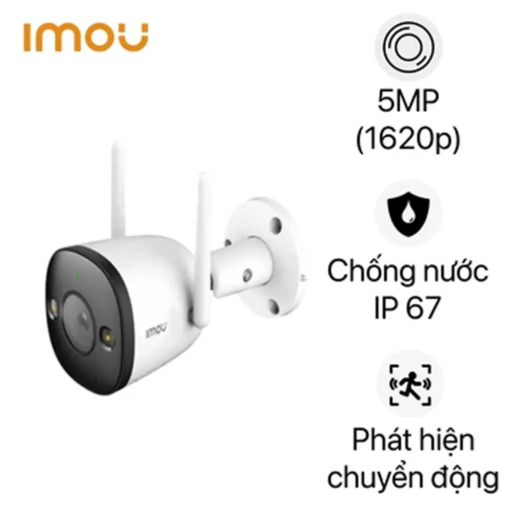 Camera IP Ngoài Trời 5MP IMOU IPC-F52FP Full Color