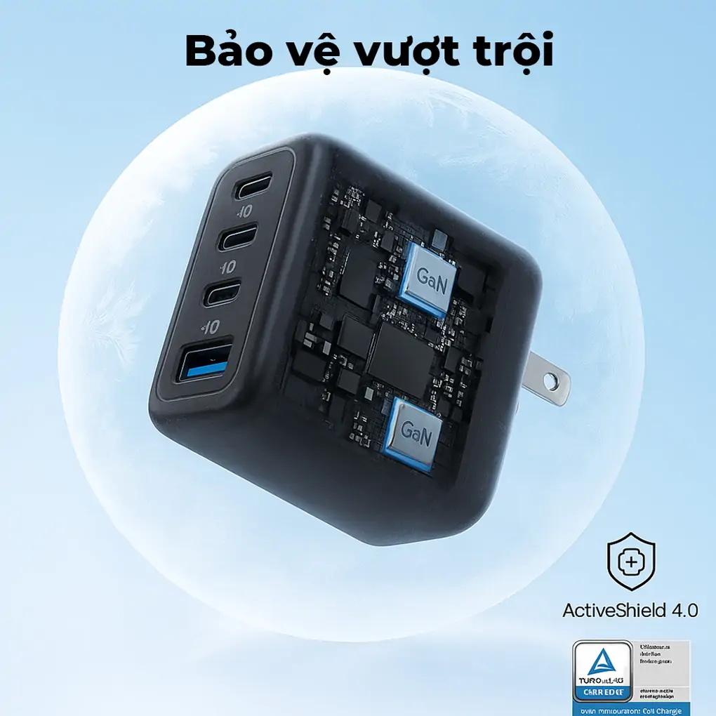 Củ Sạc Anker Zolo 3C1A 70W B2B_A121C 2