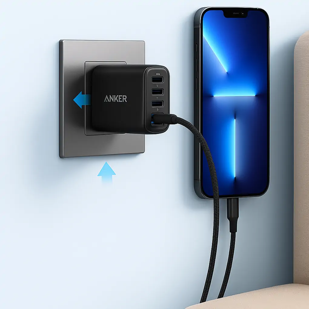 Củ Sạc Anker Zolo 3C1A 70W B2B_A121C 3