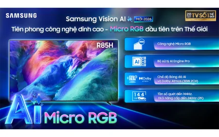 Smart Tivi Samsung Micro RGB 4K 75 Inch MRA75R85HA
