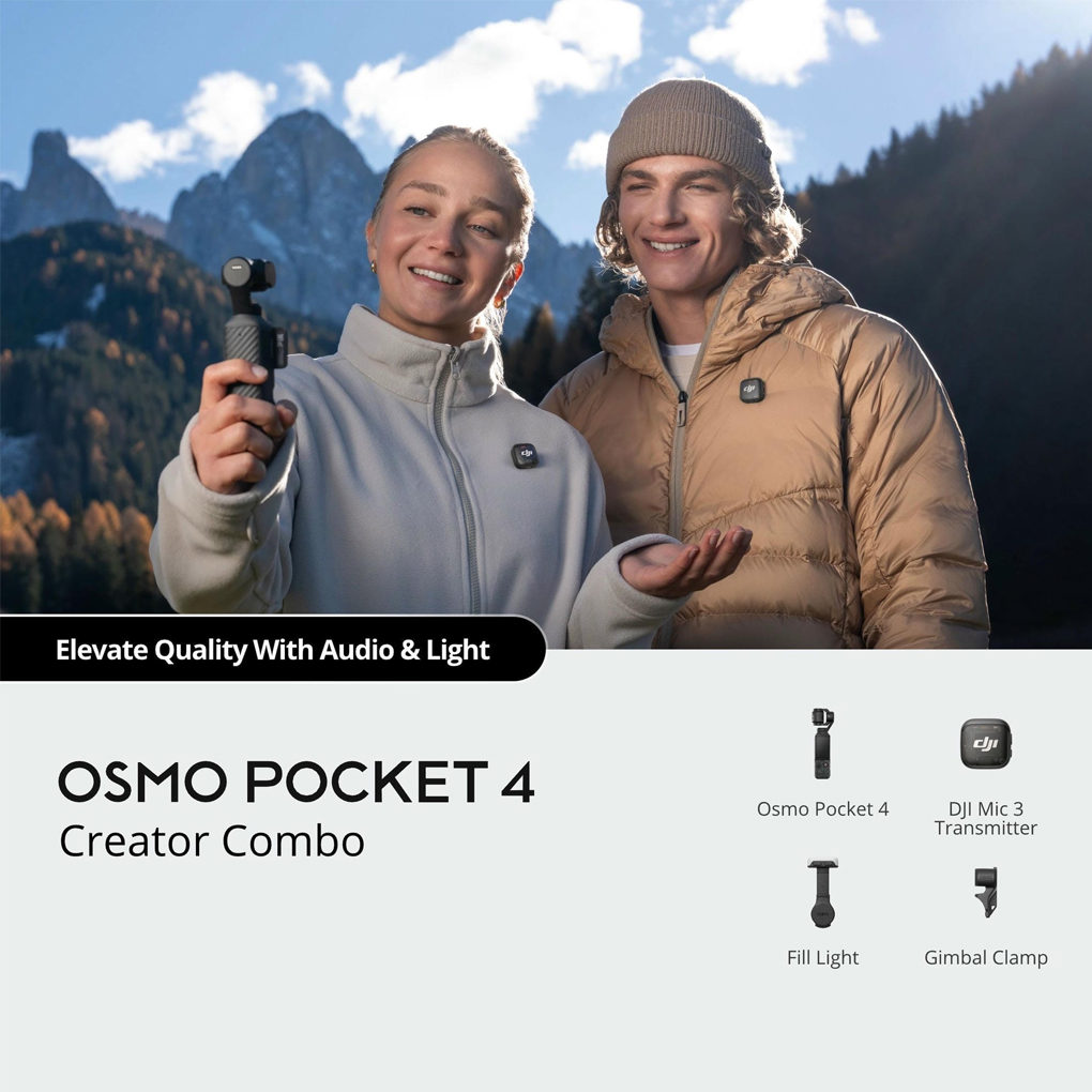 DJI Osmo Pocket 4 Creator Combo 1