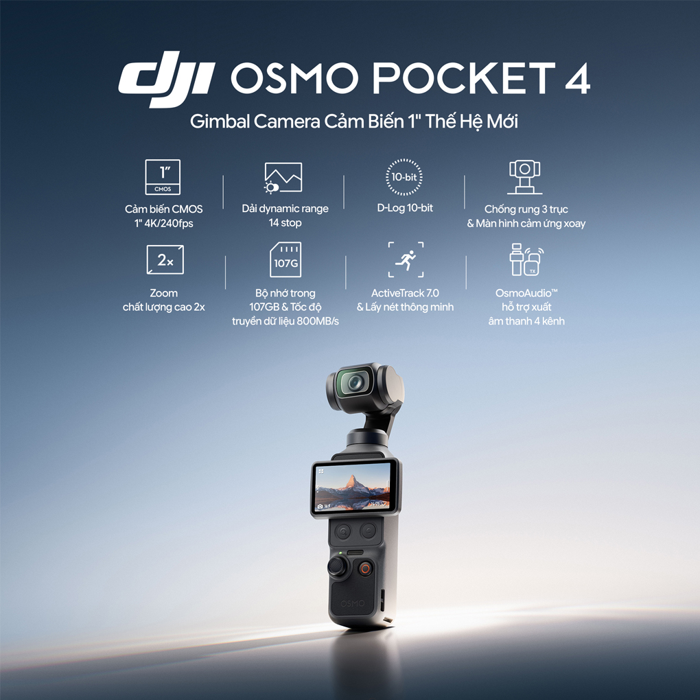 DJI Osmo Pocket 4 Creator Combo 3