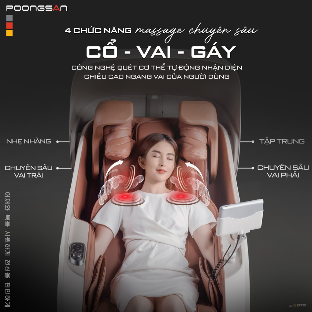 Ghế Massage Cao Cấp Poongsan MCP-906 5