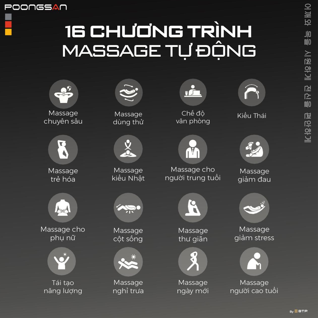 Ghế Massage Cao Cấp Poongsan MCP-906 6