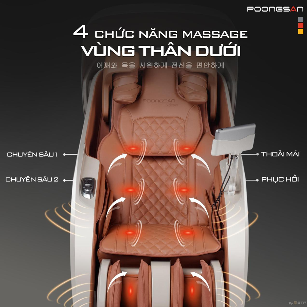 Ghế Massage Cao Cấp Poongsan MCP-906 7