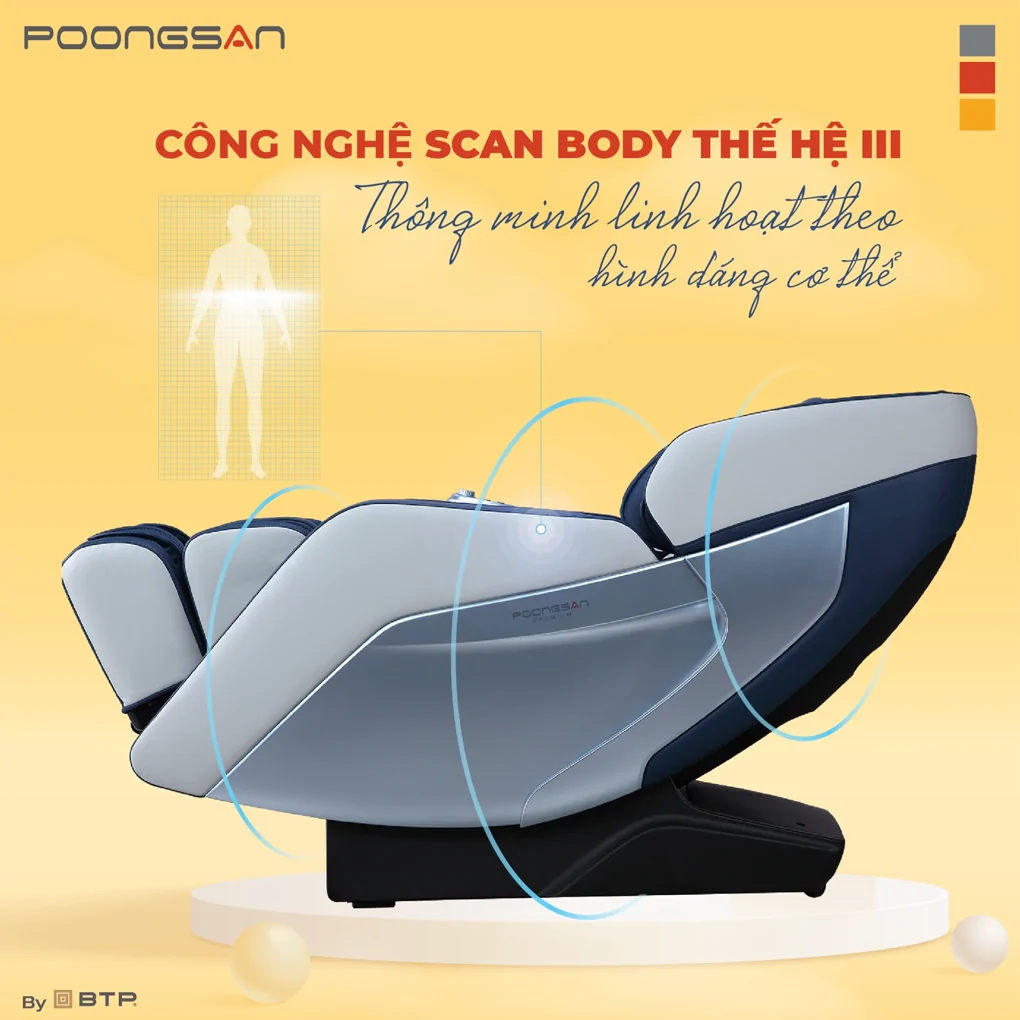 Ghế Massage Cao Cấp Poongsan MCP-804 2