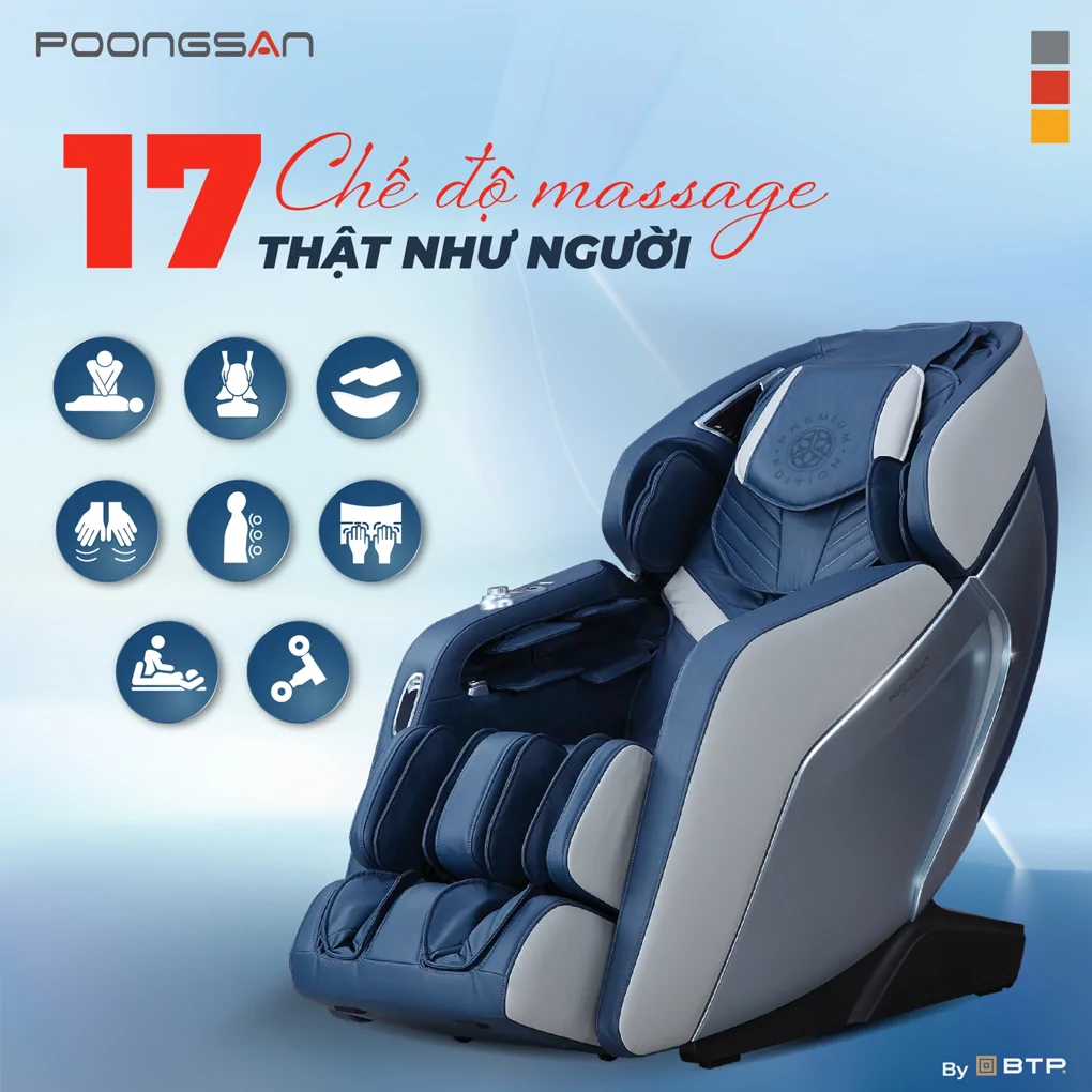 Ghế Massage Cao Cấp Poongsan MCP-804 4