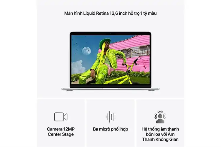 Laptop MacBook Air 13 inch M5 (16GB+512GB) 2