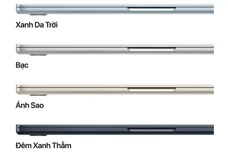 Laptop MacBook Air 13 inch M5 (16GB+512GB) 5