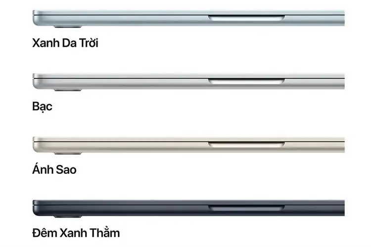 Laptop MacBook Air 13 inch M5 (16GB+512GB) Xanh Đen 5