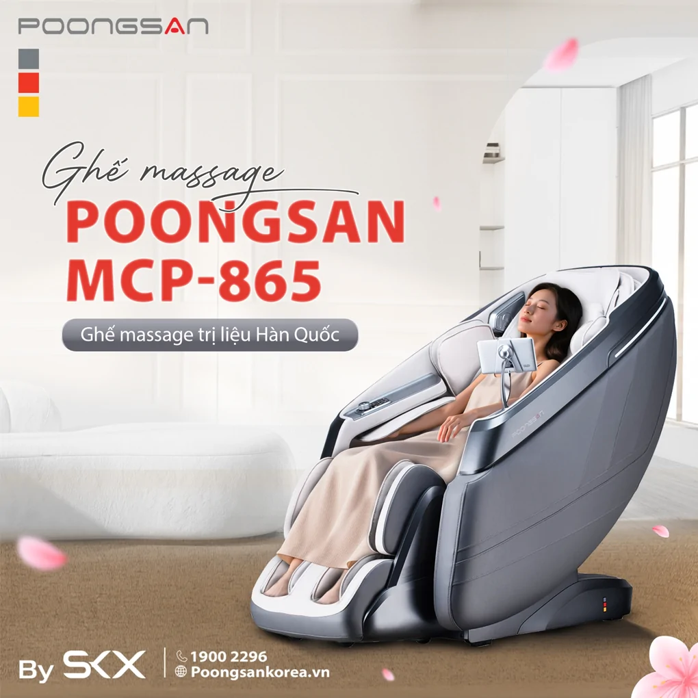 Ghế Massage Cao Cấp Poongsan MCP-865 2