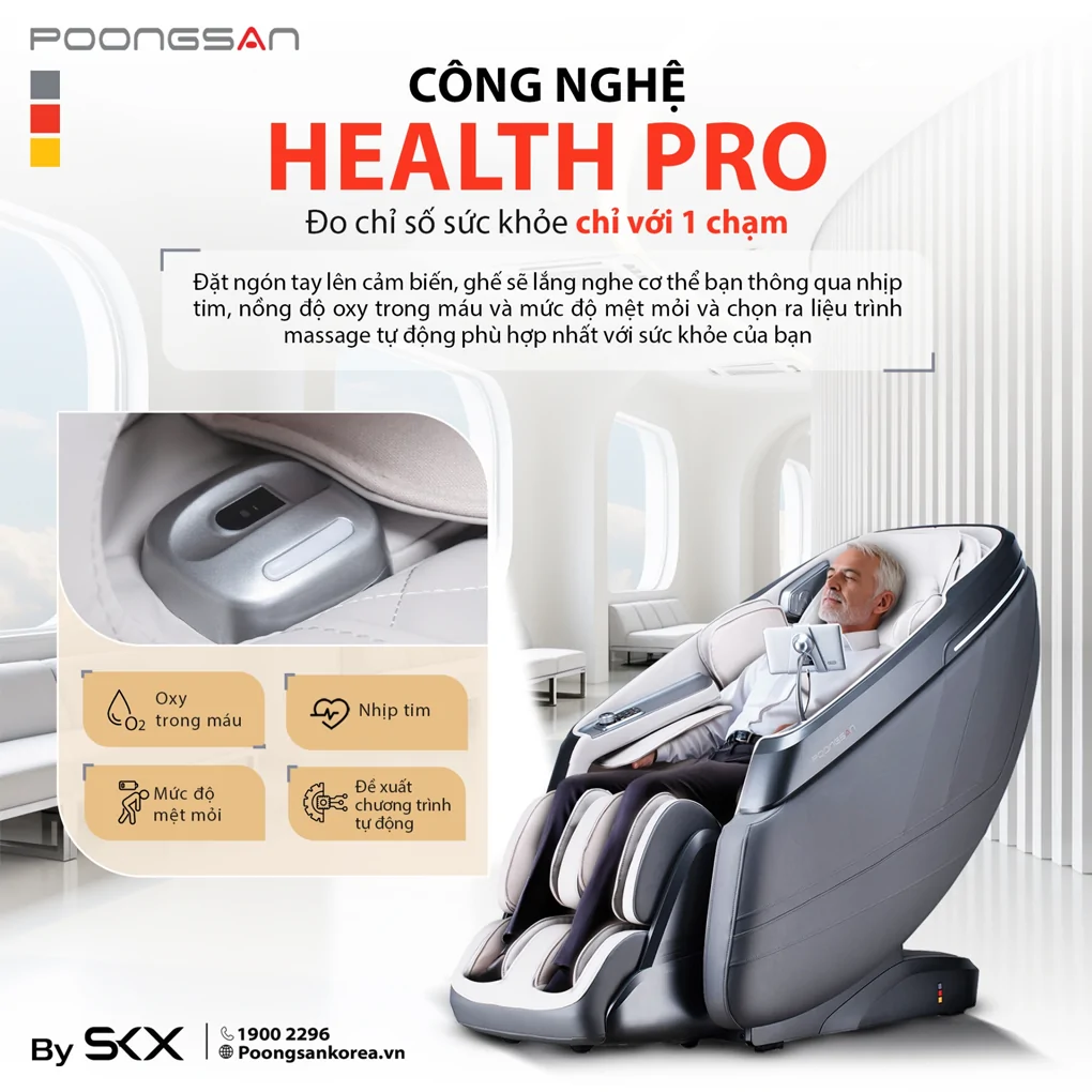 Ghế Massage Cao Cấp Poongsan MCP-865 5