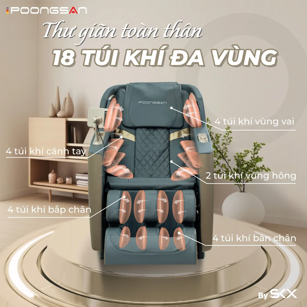 Ghế Massage Poongsan MCP-106 3