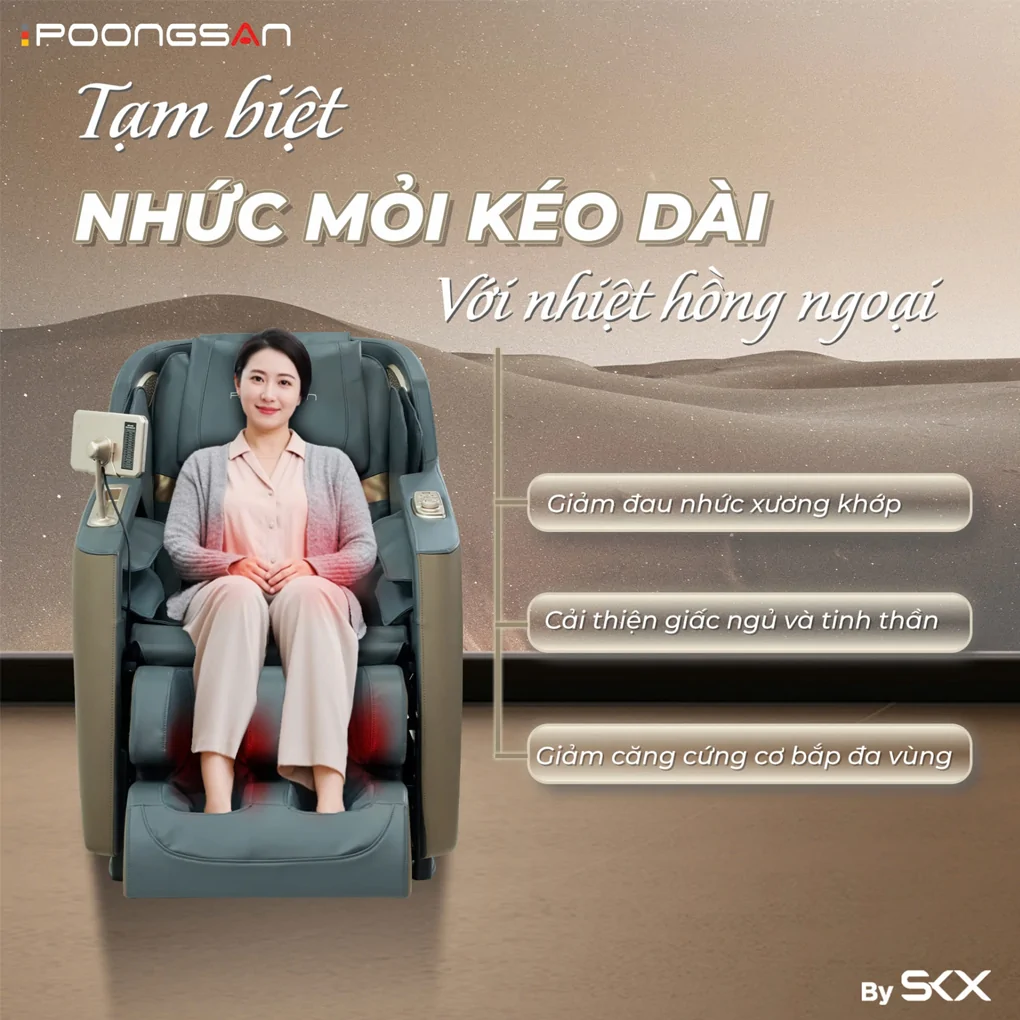 Ghế Massage Poongsan MCP-106 5