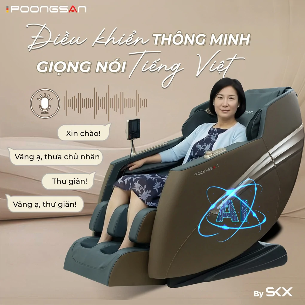 Ghế Massage Poongsan MCP-106 7