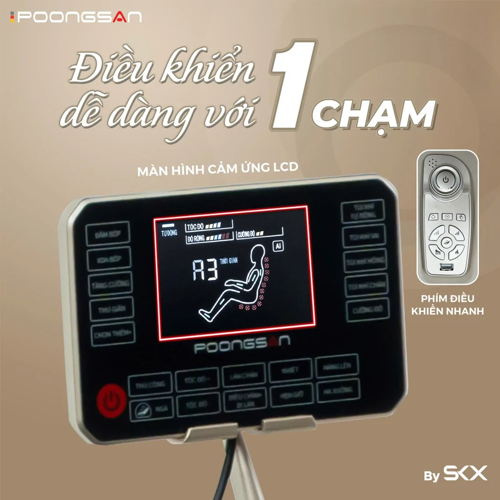 Ghế Massage Poongsan MCP-106 8