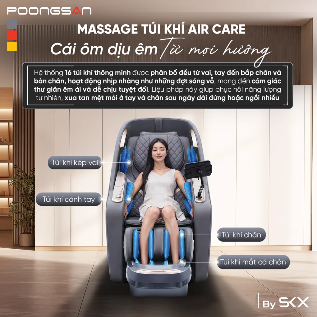 Ghế Massage Poongsan MCP-306 11