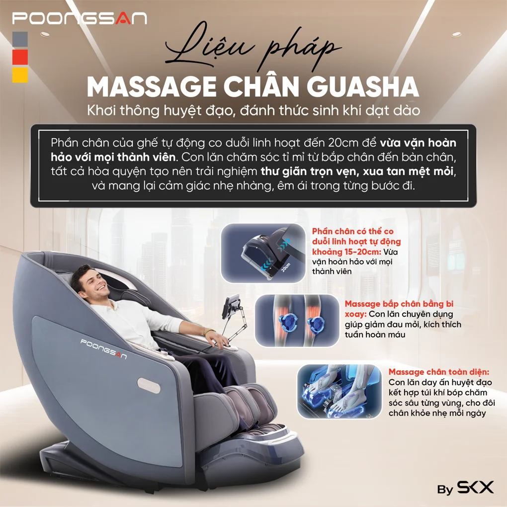 Ghế Massage Poongsan MCP-306 13