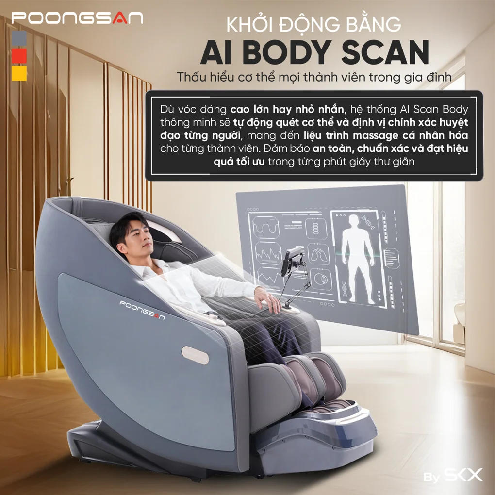 Ghế Massage Poongsan MCP-306 4