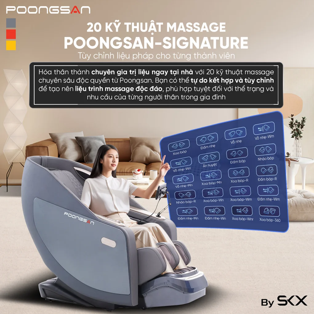 Ghế Massage Poongsan MCP-306 7