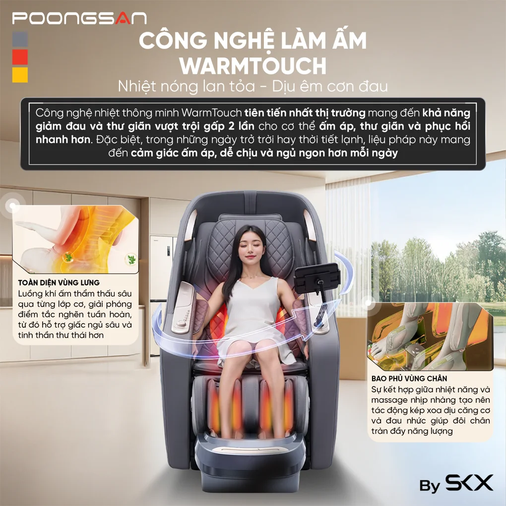 Ghế Massage Poongsan MCP-306 9