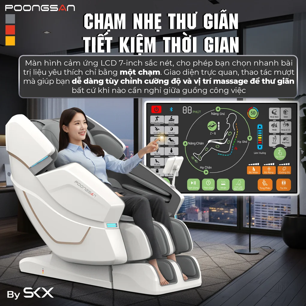 Ghế Massage Poongsan MCP-426 16